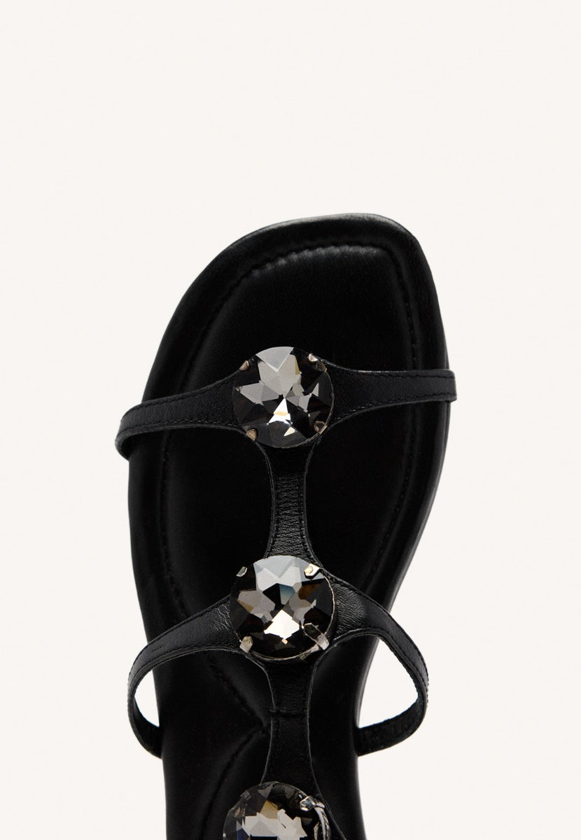 SANDALIAS PEDRERÍA PIEL LYNNFIELD