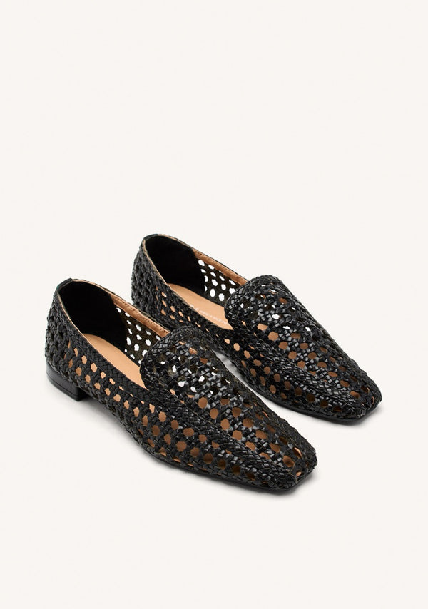 BRAIDED LEATHER LOAFERS GILEAD