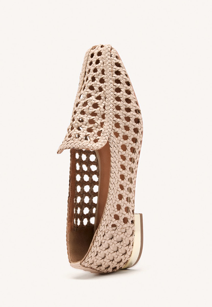 BRAIDED LEATHER LOAFERS GILEAD