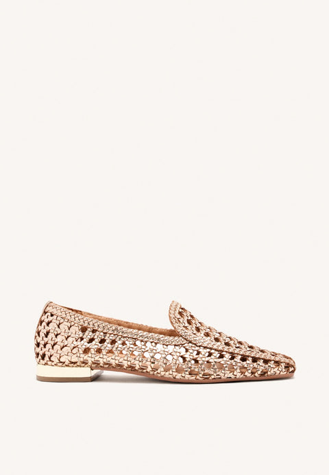 BRAIDED LEATHER LOAFERS GILEAD