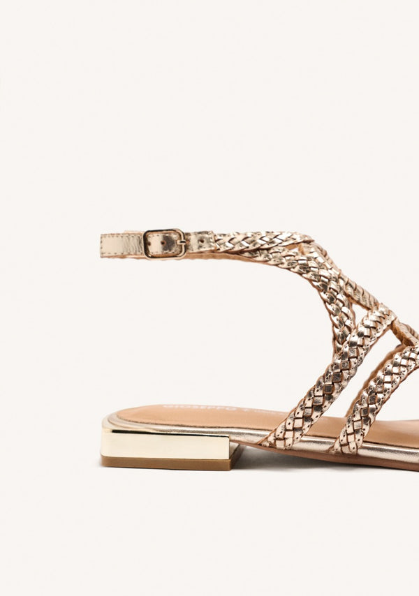 SANDALIAS PIEL TRENZADA BIRCH