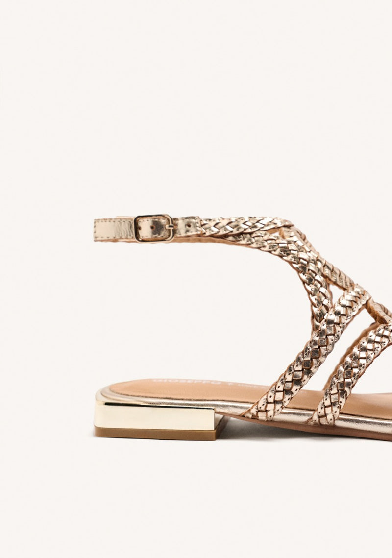 SANDALIAS PIEL TRENZADA BIRCH