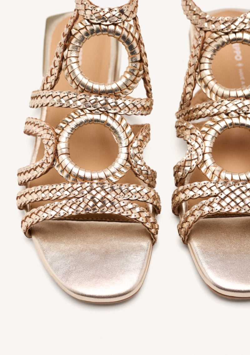SANDALIAS PIEL TRENZADA BIRCH