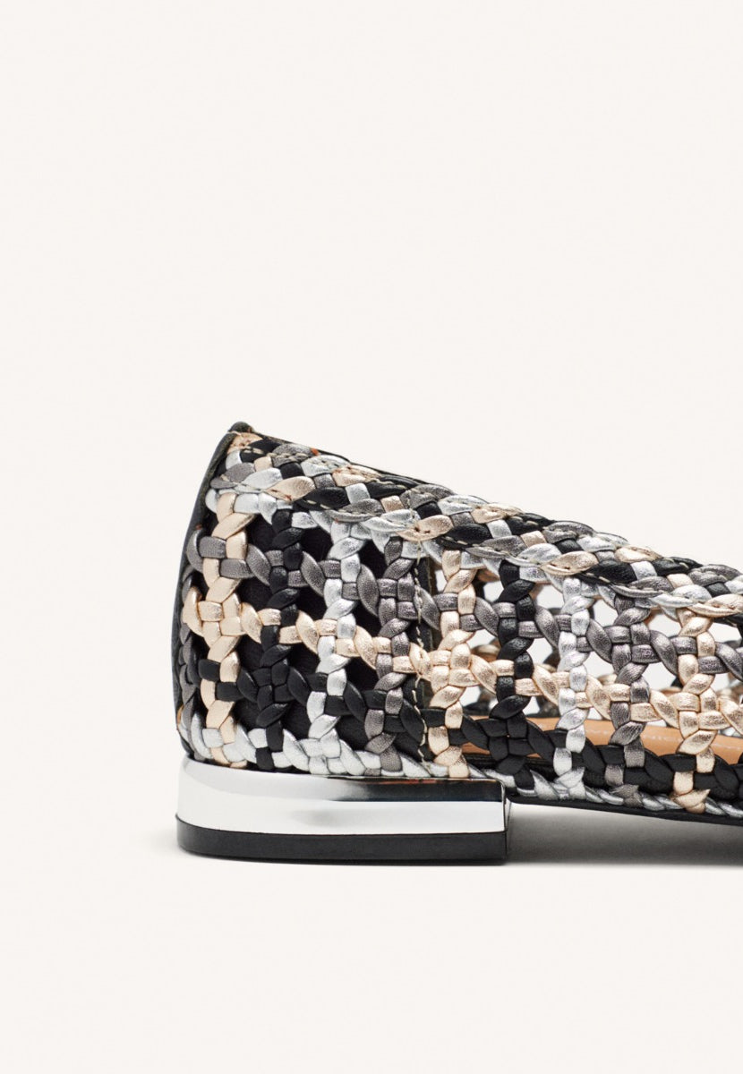 BALLERINA PELLE INTRECCIATA WESTERLY