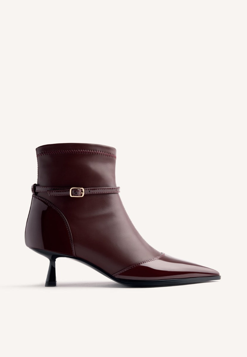 KITTEN HEEL BOOTS CASPIAN