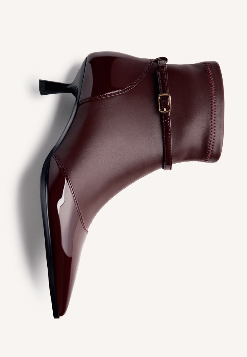 KITTEN HEEL BOOTS CASPIAN