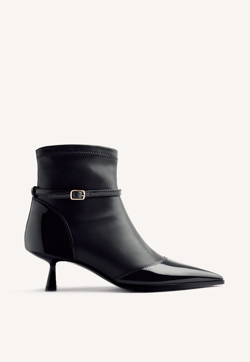 KITTEN HEEL BOOTS CASPIAN