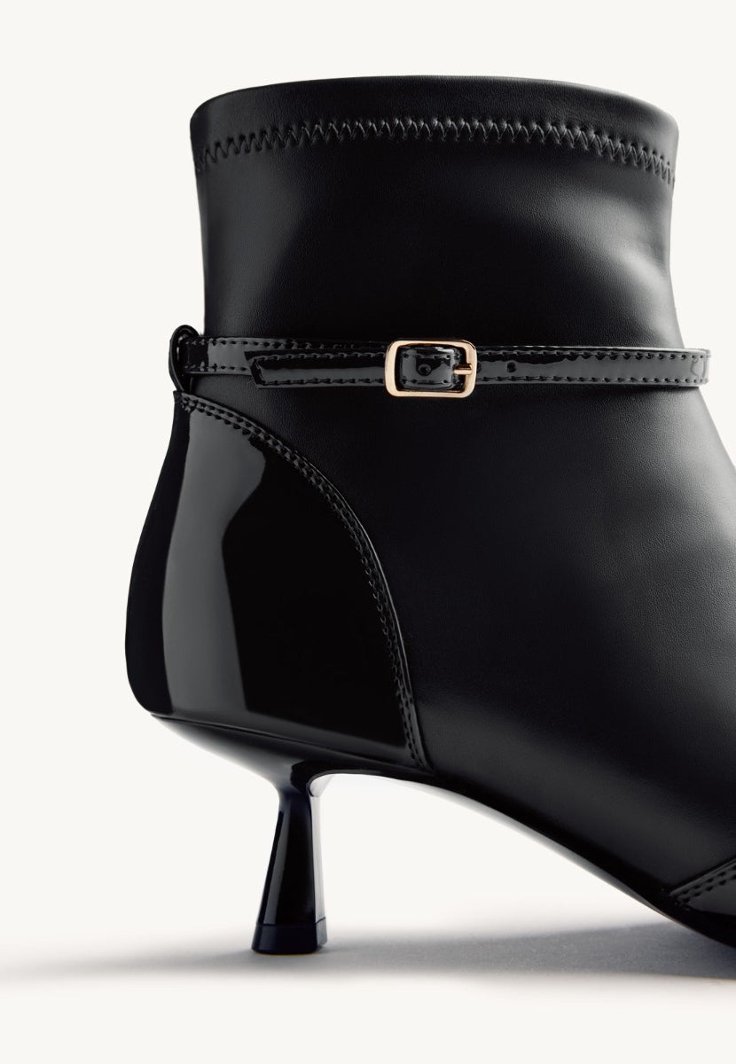 KITTEN HEEL BOOTS CASPIAN