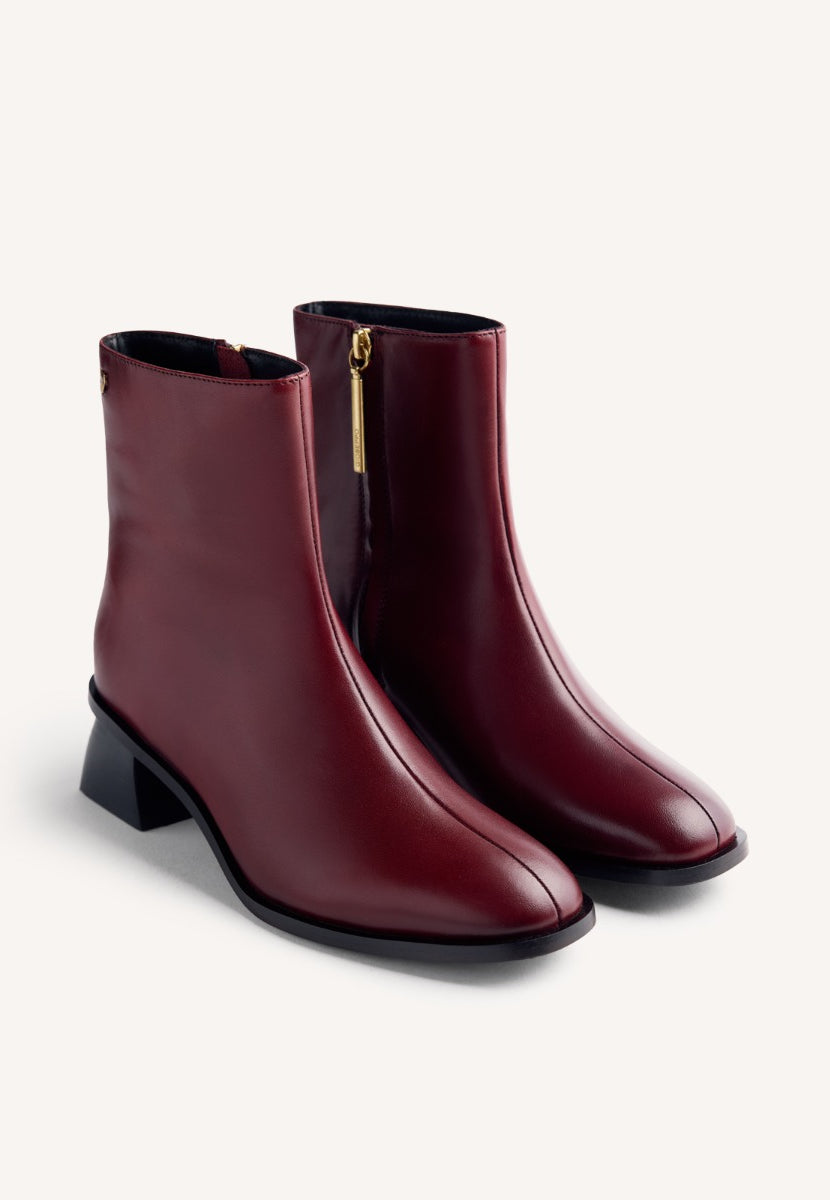 LEATHER BOOTS PIERZ