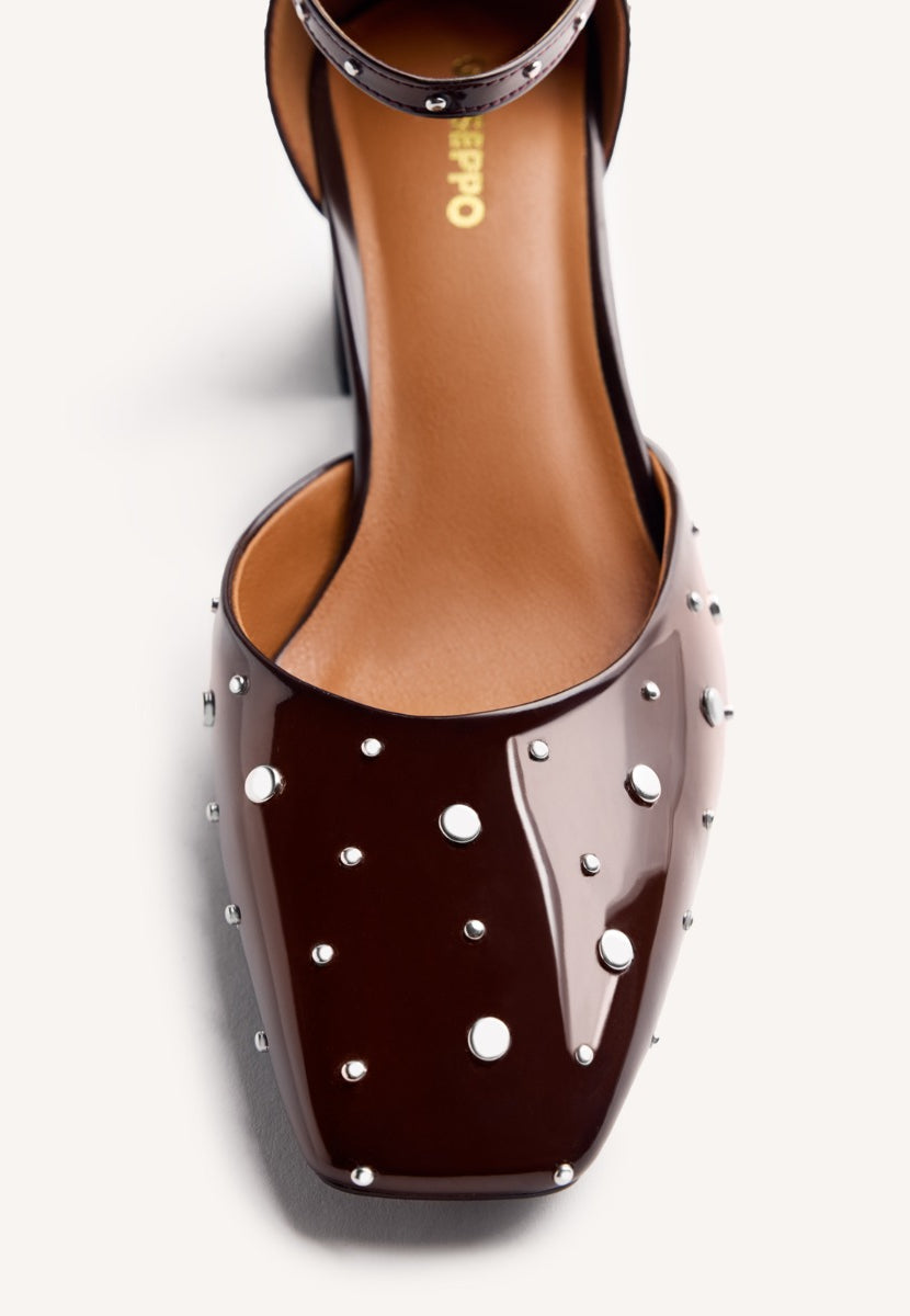 ZAPATOS MARY-JANE EFECTO CHAROL TACHAS KINBRAE