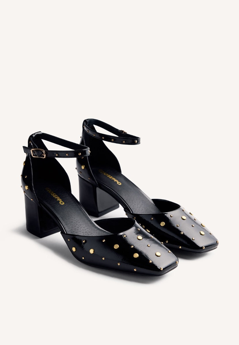 ZAPATOS TACÓN TACHAS KINBRAE