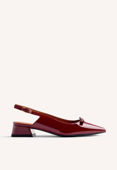 OPEN BACK HEELED SHOES PONEMAH