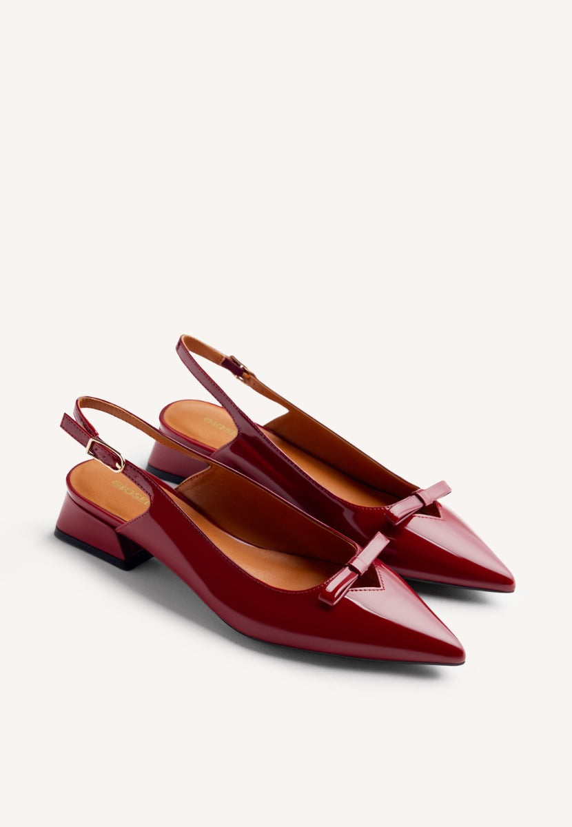 OPEN BACK HEELED SHOES PONEMAH