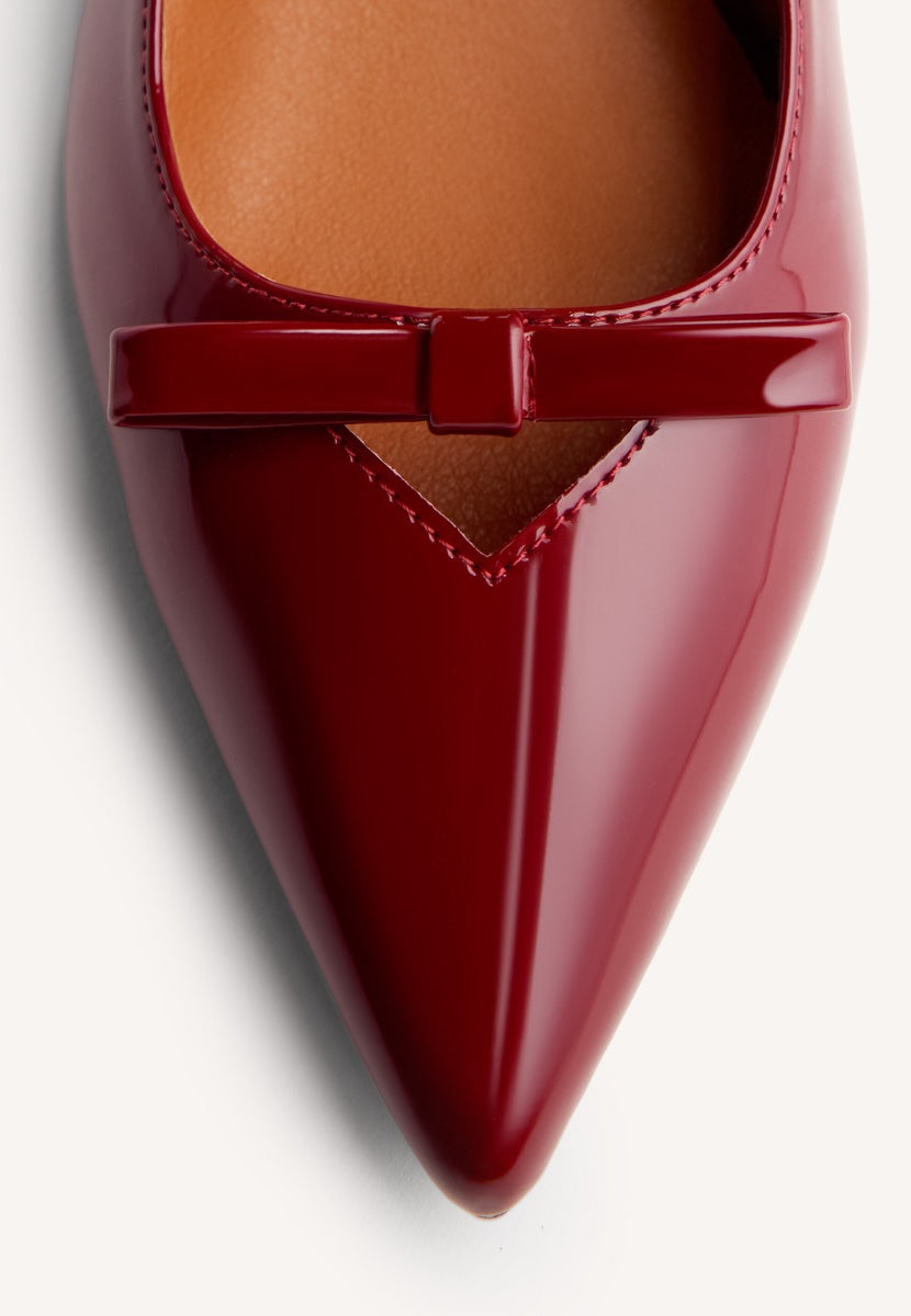 OPEN BACK HEELED SHOES PONEMAH