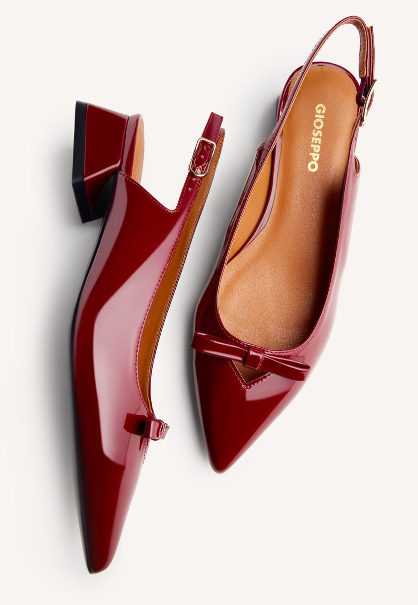 OPEN BACK HEELED SHOES PONEMAH