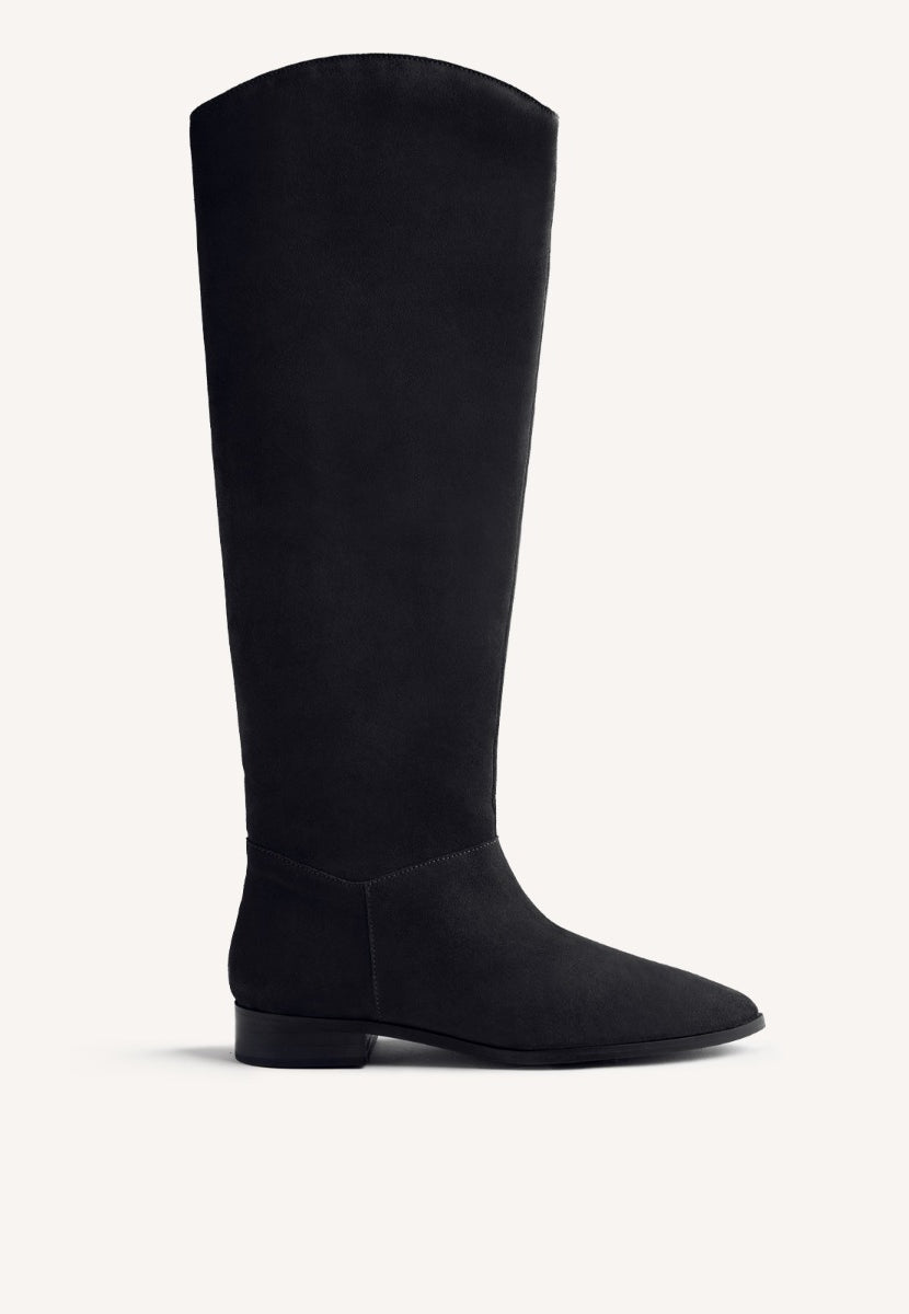 BOTAS ALTAS COURO CAMURÇA FOSTORIA