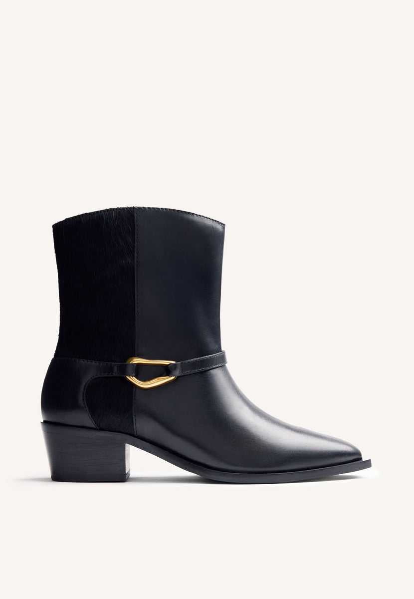 BOTINS COURO BY MELYSSA PINTO