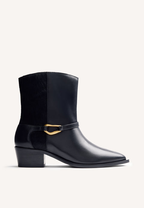 BOTINS COURO BY MELYSSA PINTO