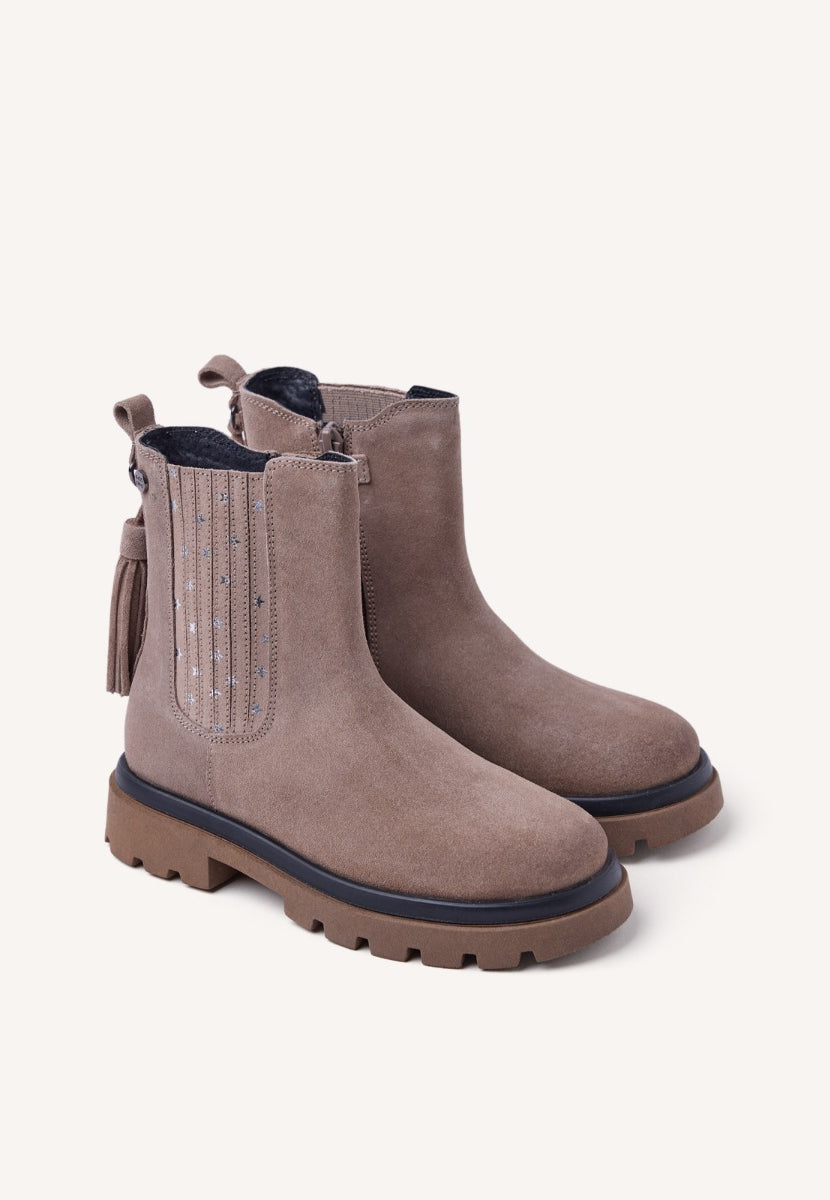 BOTAS COURO CAMURÇA SARTELL