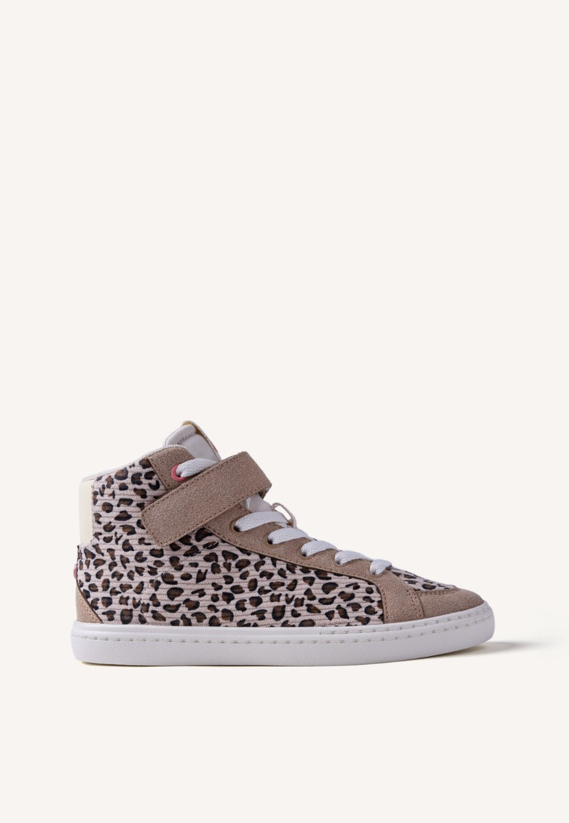 ANIMAL PRINT CORDUROY BOOTIE SNEAKERS KILKENY