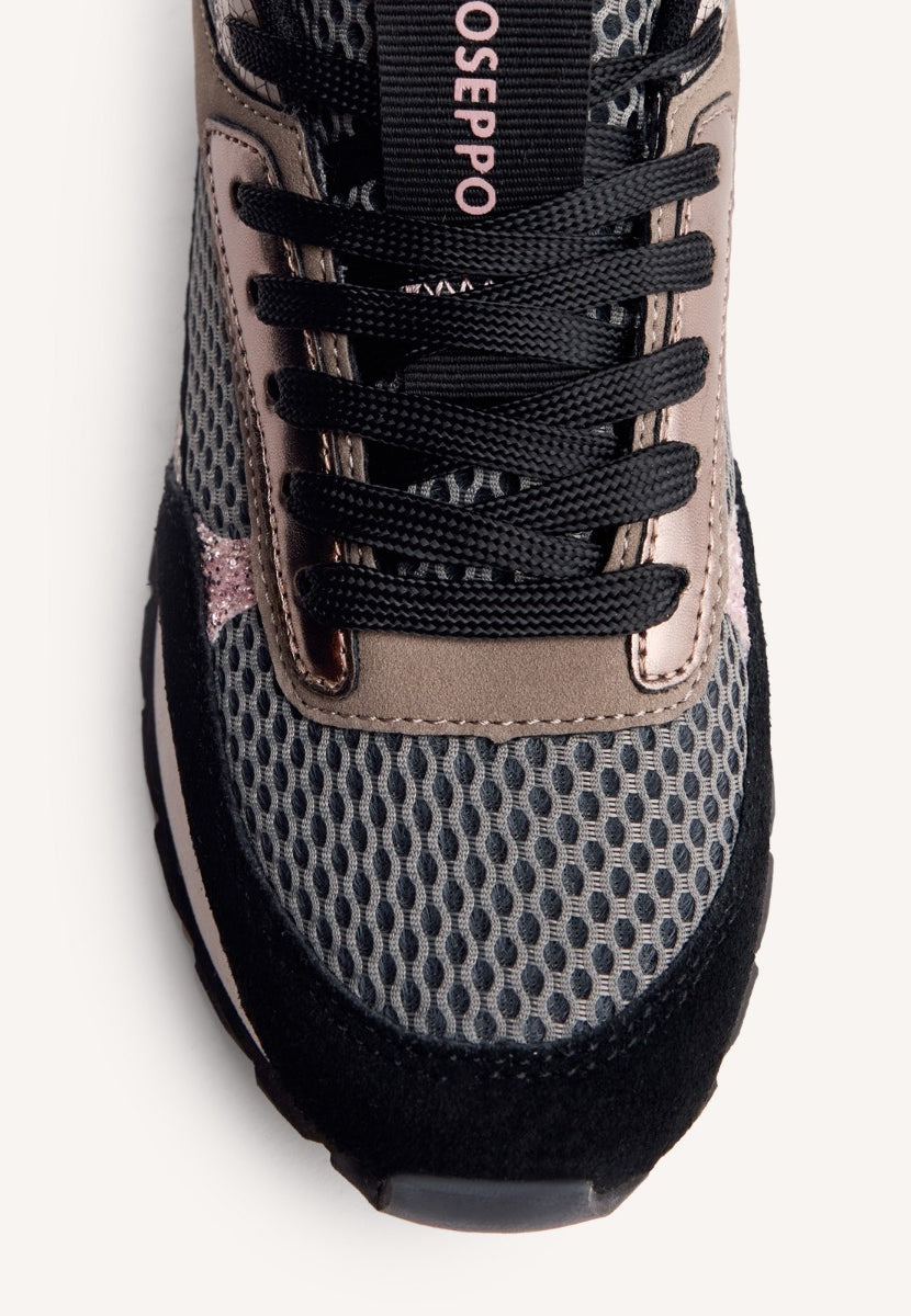 ZAPATILLAS PIEL Y REJILLA FUNKLEY