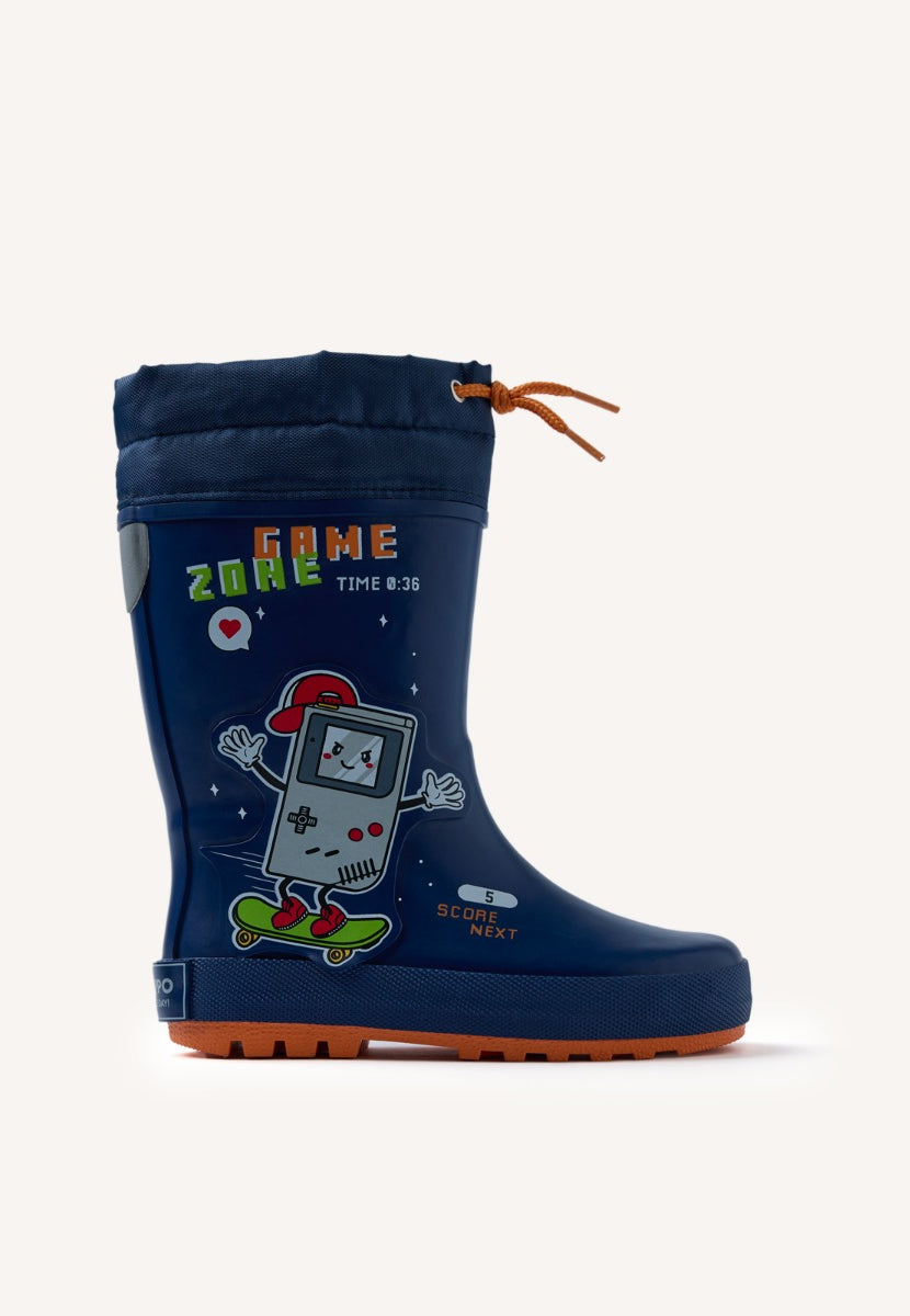 RAIN BOOTS DRAWING ALANSON