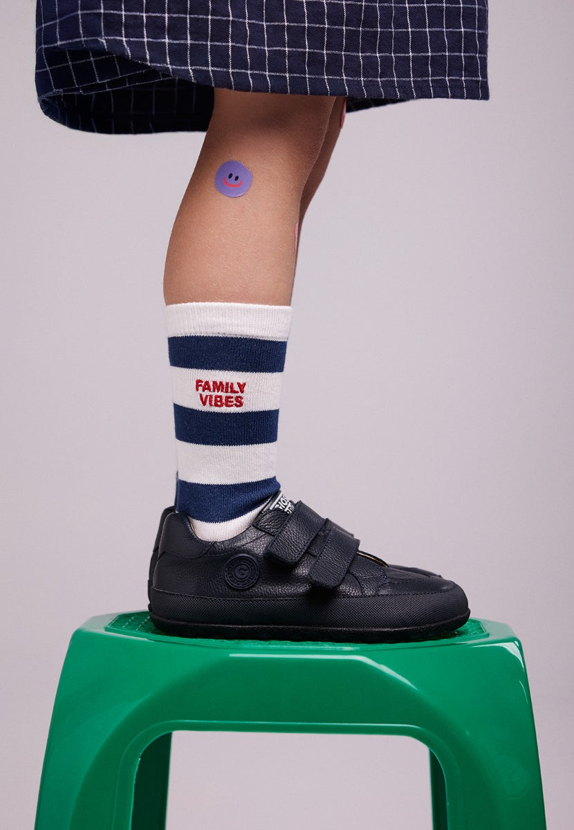 GIOSEPPO BAREFOOT - LEATHER SCHOOL SNEAKERS CLIFFORD