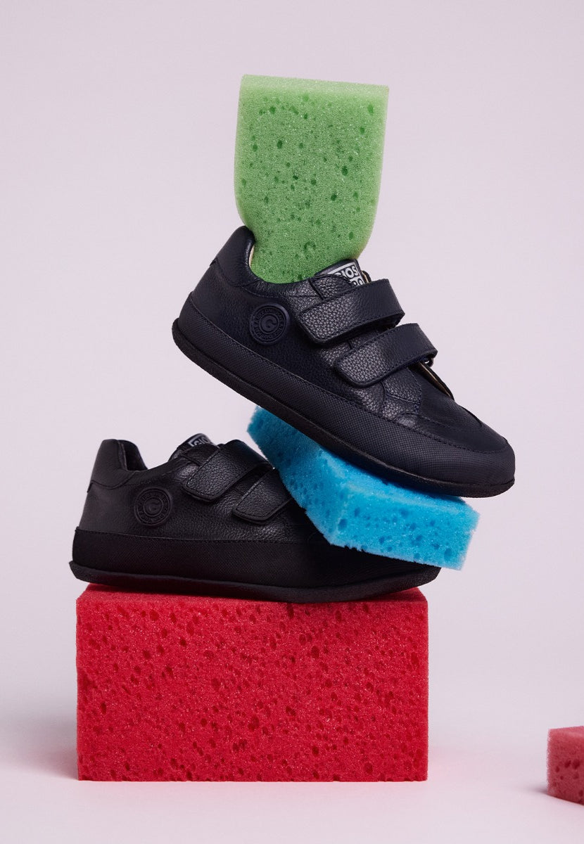 GIOSEPPO BAREFOOT - LEATHER SCHOOL SNEAKERS CLIFFORD