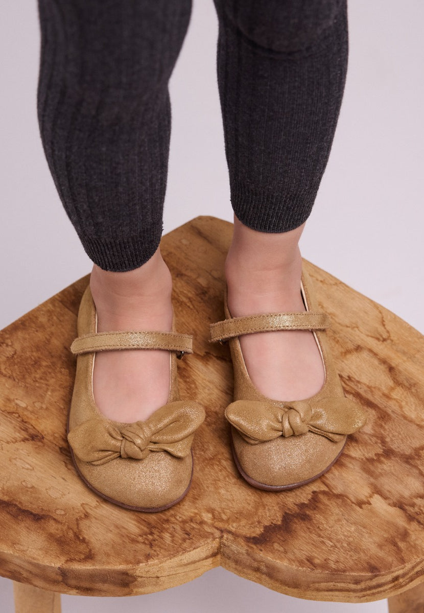 GIOSEPPO BAREFOOT - SUEDE LEATHER BALLERINAS INKSTER