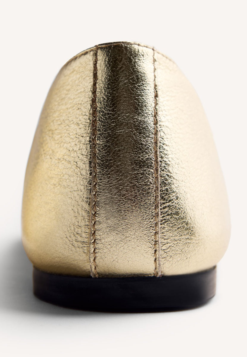 SHINY LEATHER LOAFERS BASSETT