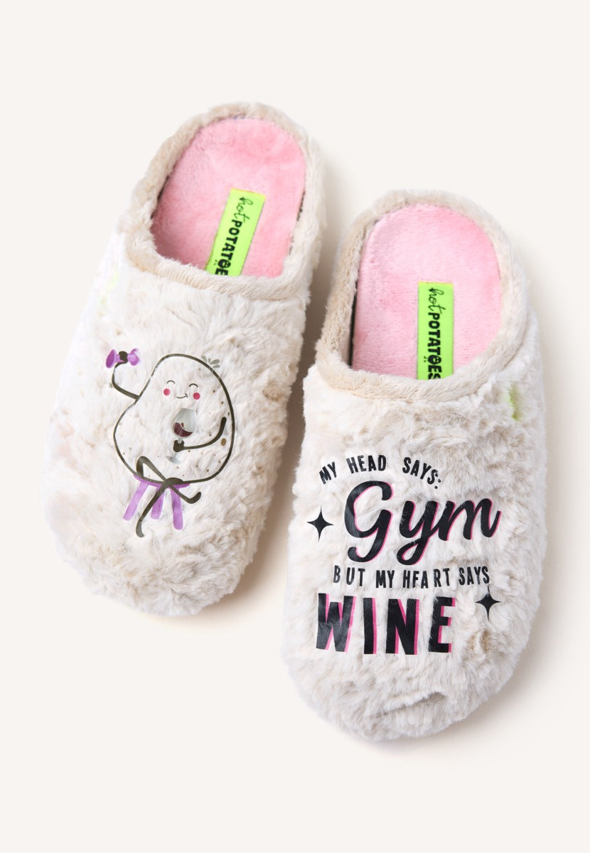FUR HOUSE SLIPPERS DRAWING AND PHRASE BLANTYRE