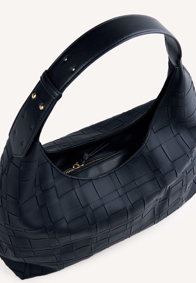 TEXTURE SHOULDER BAG MAHTOWA