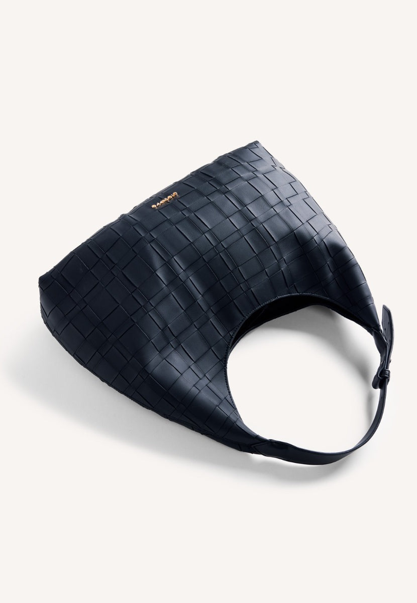 TEXTURE SHOULDER BAG MAHTOWA