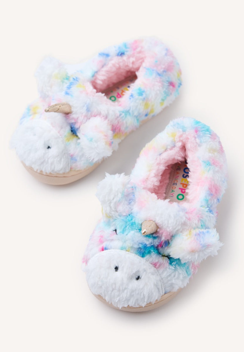 FUR CLOSED HOUSE SLIPPERS TENNEY