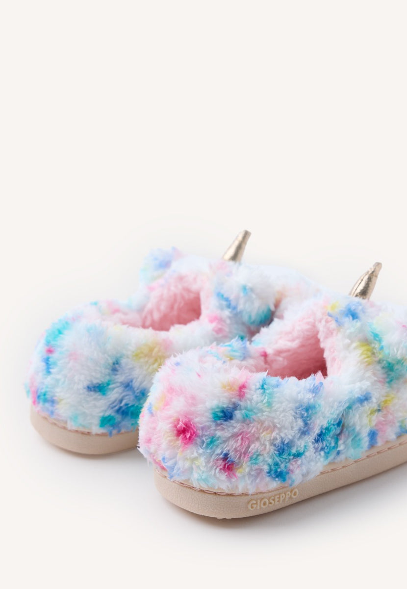 FUR CLOSED HOUSE SLIPPERS TENNEY