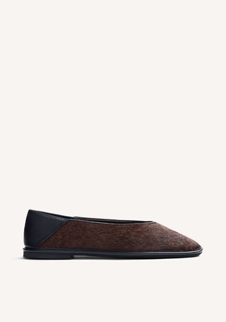 LEATHER BALLET FLATS BY MELYSSA PINTO