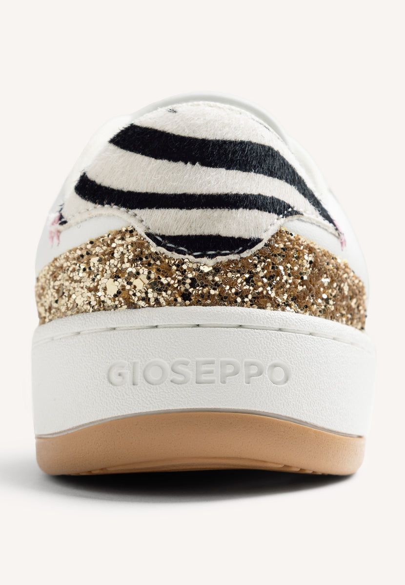GIOSEPPO BAREFOOT - ZAPATILLAS PIEL ESTAMPADO ANIMAL ENKARE
