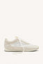 BASKETS CUIR MAILLE