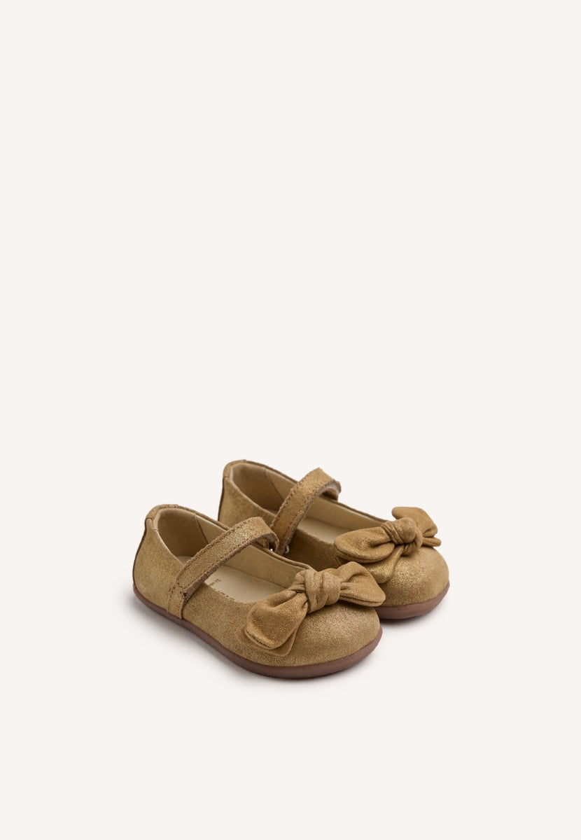 GIOSEPPO BAREFOOT - SUEDE LEATHER BALLERINAS INKSTER