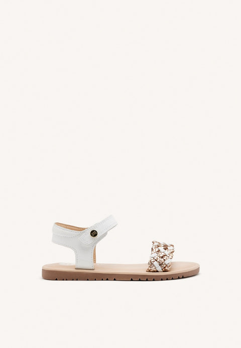 BRAIDED LEATHER SANDALS LEMINGTON