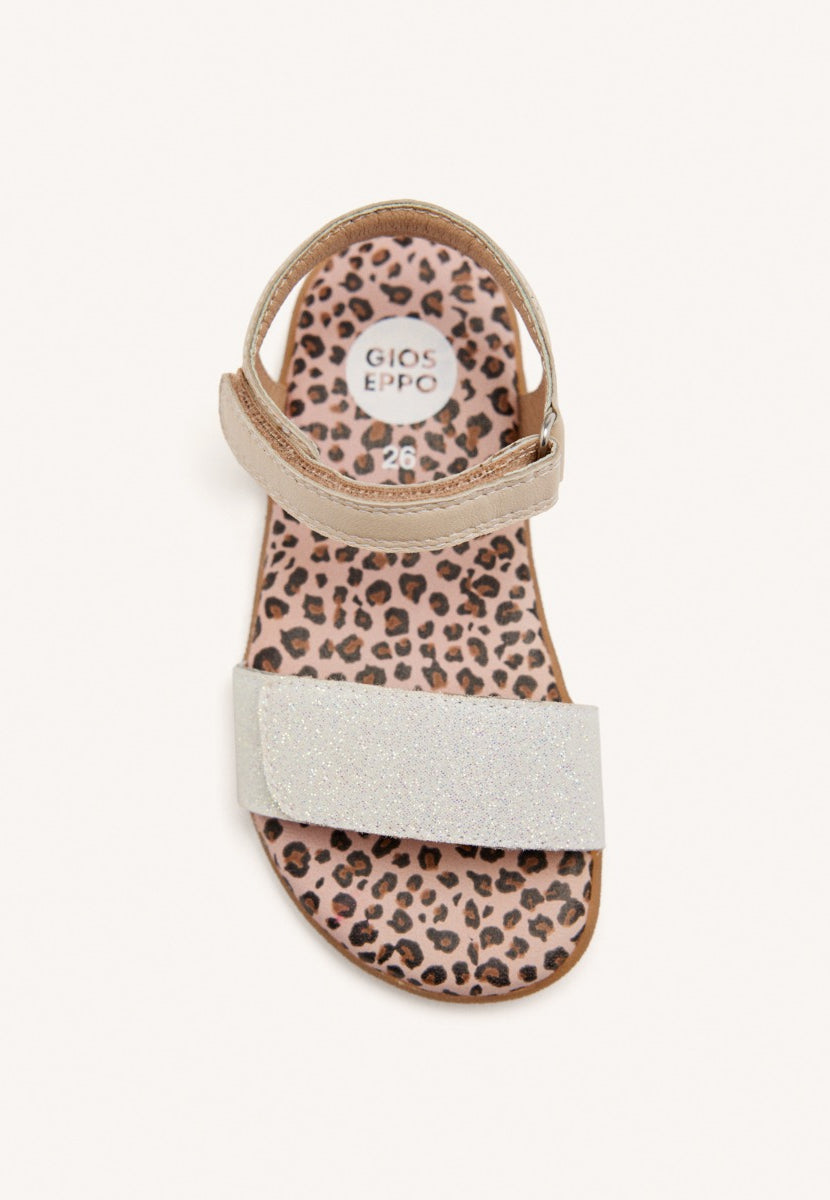 GIOSEPPO BAREFOOT - LEATHER SHINE SANDALS SAUGUS