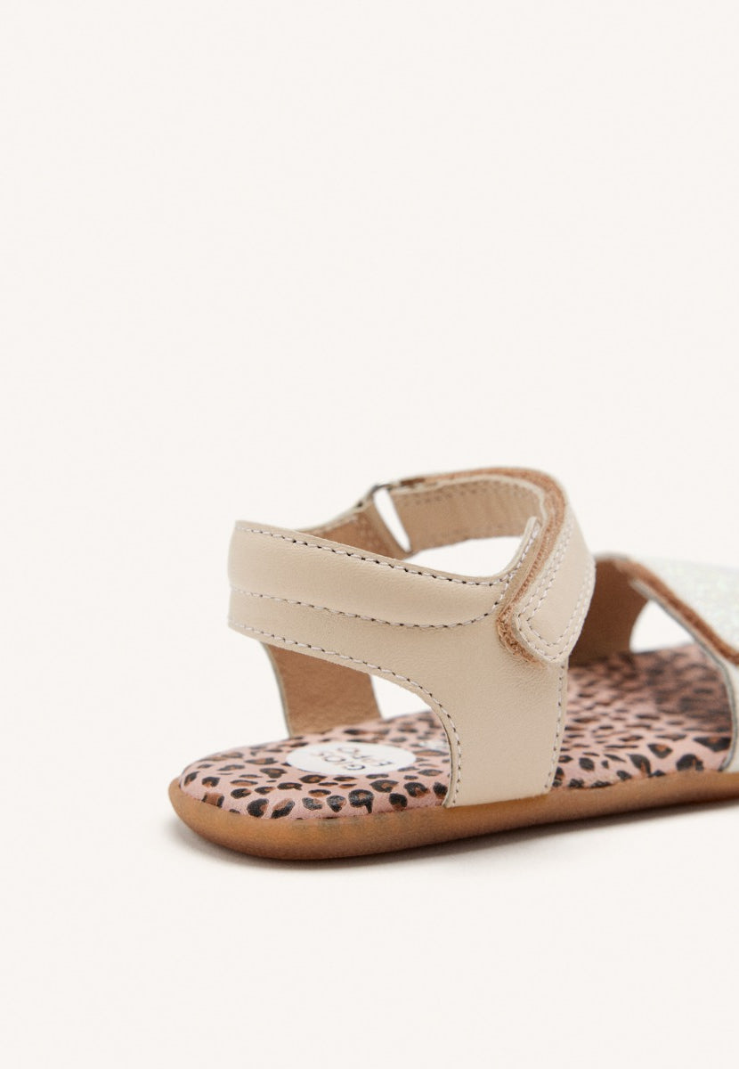 GIOSEPPO BAREFOOT - LEATHER SHINE SANDALS SAUGUS