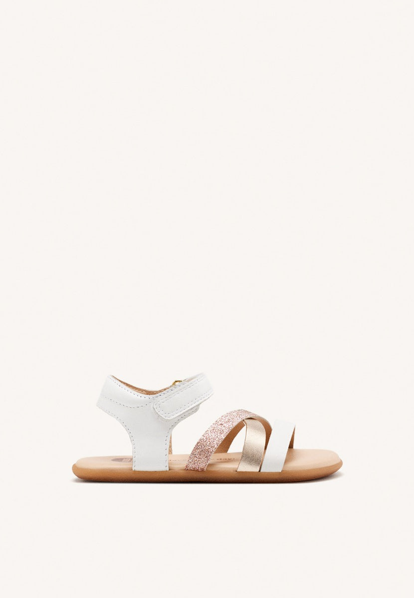 GIOSEPPPO BAREFOOT - LEATHER SHINE SANDALS BRANFORD
