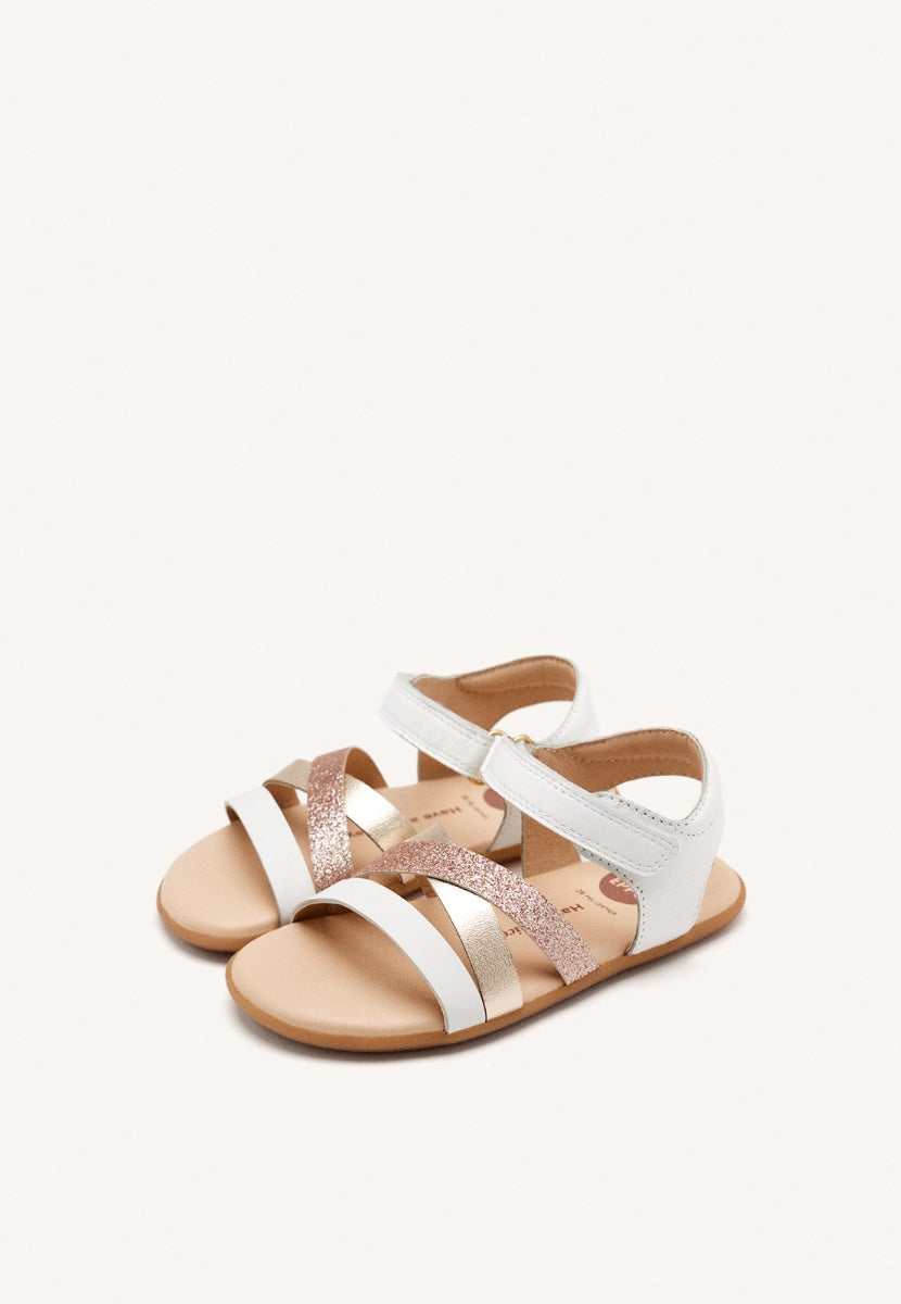 GIOSEPPPO BAREFOOT - LEATHER SHINE SANDALS BRANFORD