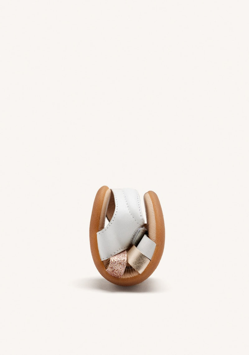 GIOSEPPPO BAREFOOT - LEATHER SHINE SANDALS BRANFORD