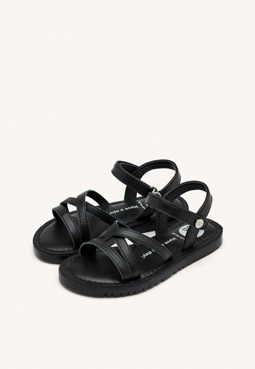 SANDALI CON CINTURINO PELLE TOLLAND