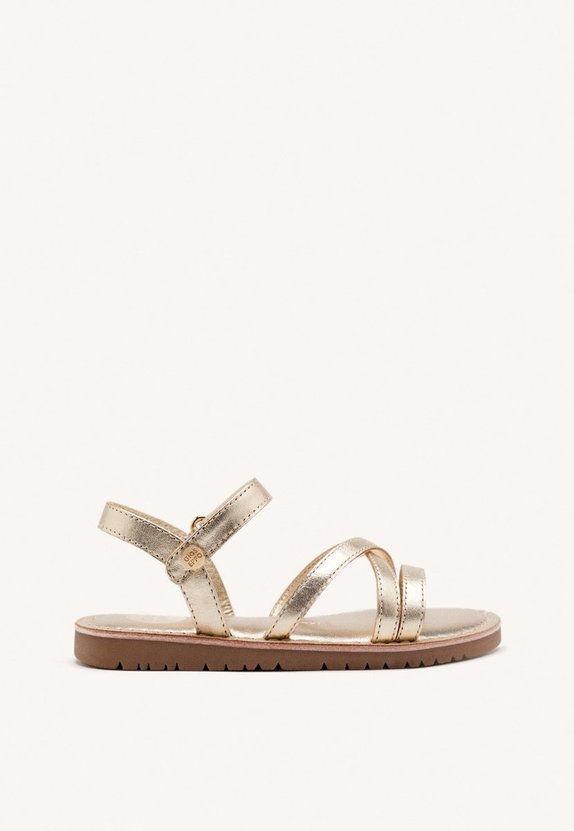 SANDALI CON CINTURINO PELLE TOLLAND