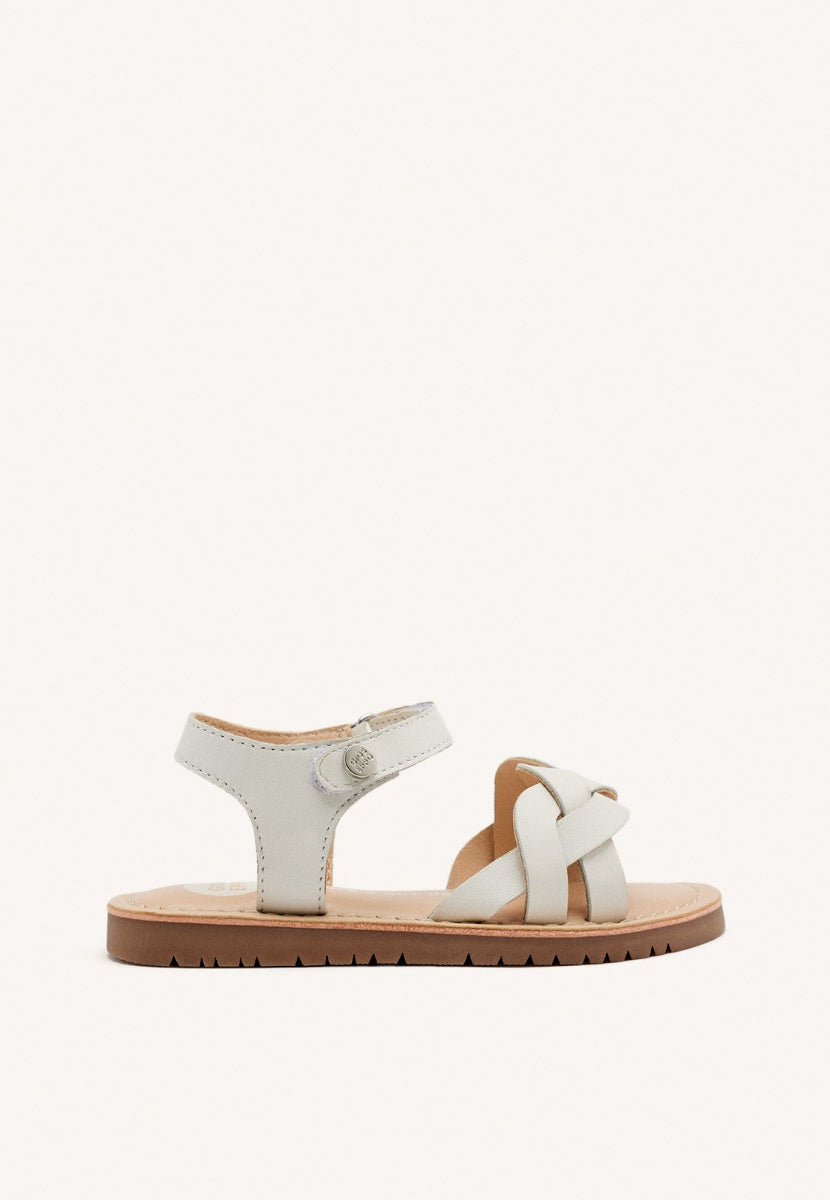 SANDALI PELLE INTRECCIATA ROWLEY