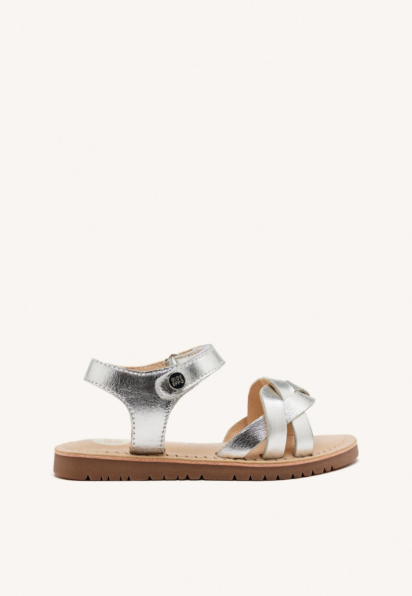 SANDALI PELLE INTRECCIATA ROWLEY