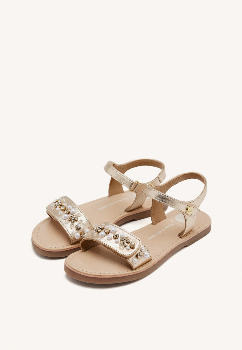 SANDALI PELLE LEOPARDATA BRIDGTON